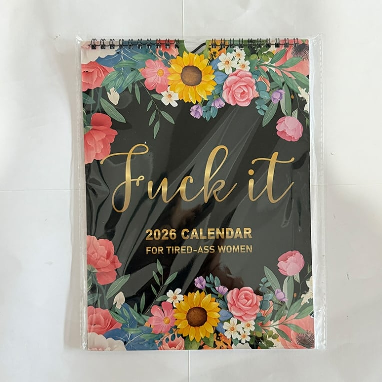 šHot Saleā”2026 Calendar For Tired-Ass Women - Humorous Daily Planner with Relatable Quotes. Stress-Relief Organizer for Busy Moms. Working Women & Burnout Ladies