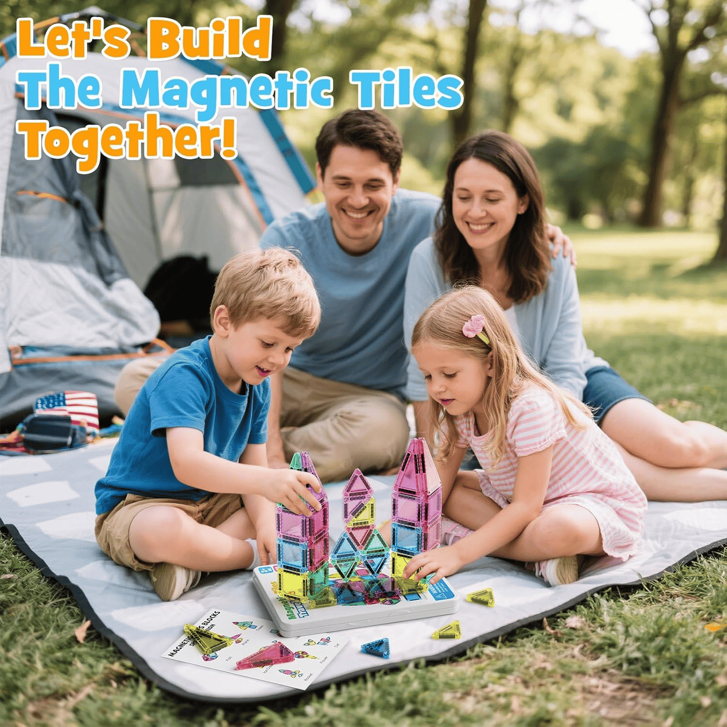 Children's Magnetic Building Blocks – STEM Educational Toys