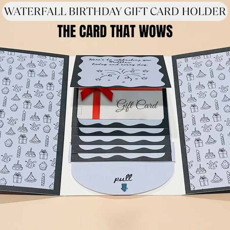 🏆Flash Sale⚡ 50K+ SOLD! Almost Gone-🎅Handmade Christmas gift card booklet