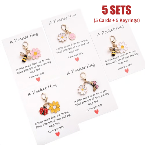 ✨Crafted by Hand-20 Sets Hug Favors(🦋Butterfly. Ladybird. Flower. Bee)