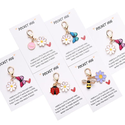 ✨Crafted by Hand-20 Sets Hug Favors(🦋Butterfly. Ladybird. Flower. Bee)