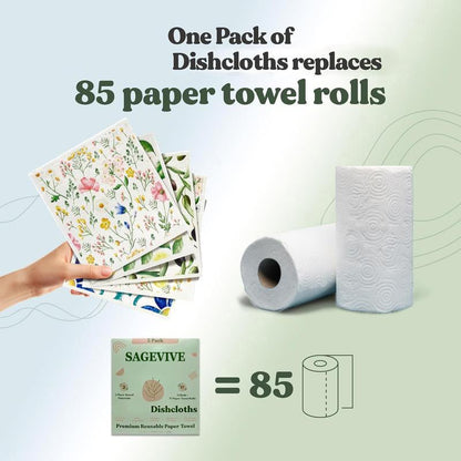 Dishcloths for Kitchen & Cleaning | 5 Pack