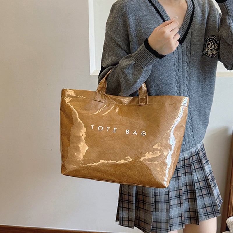 🔥 Last Day 49% OFF - 👜Designer Direct Sales👜Women's Letters Print Tote Bag⏰.