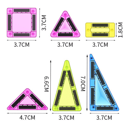 Children's Magnetic Building Blocks – STEM Educational Toys