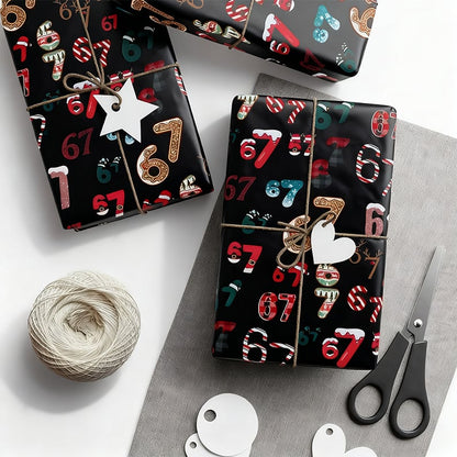 🔥LAST DAY 50% OFF - 🎁67 Meme Christmas Gift Wrap – Wrap Your Presents in Viral Holiday Fun 🎄
