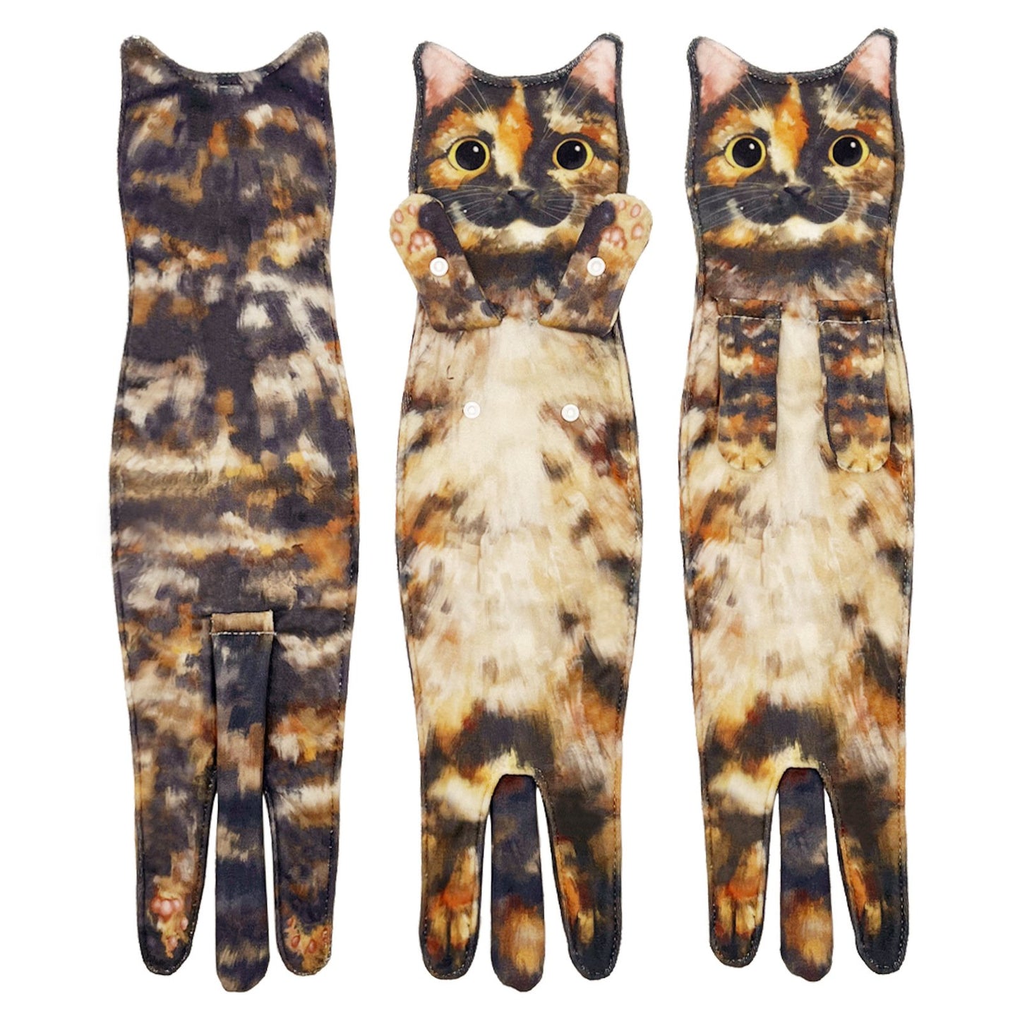 🎁 Early Christmas Sale — 🎅 Funny Cat Hand Towels