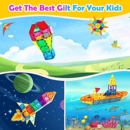 Children's Magnetic Building Blocks – STEM Educational Toys