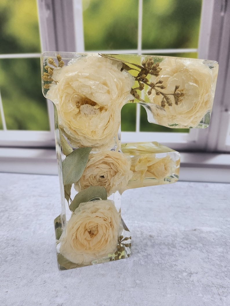 🌸 Flowers Resin Night Light