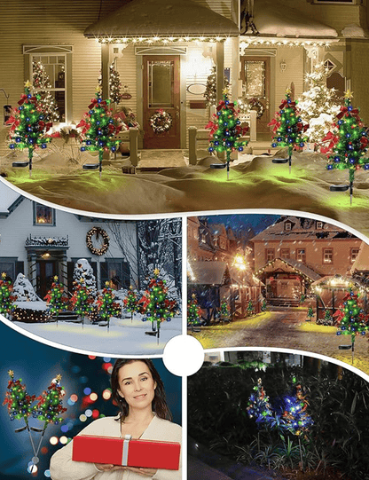 🔥Last Day 49% OFF -🎄Solar Christmas Trees Lights