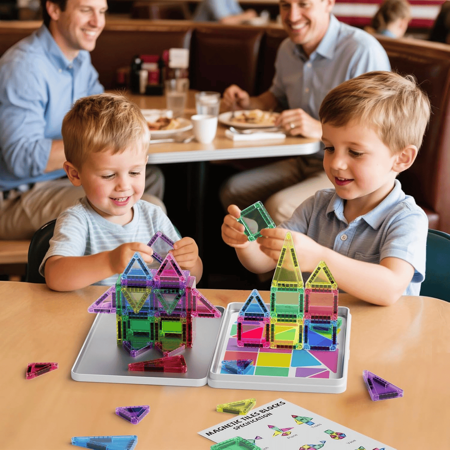 Children's Magnetic Building Blocks – STEM Educational Toys