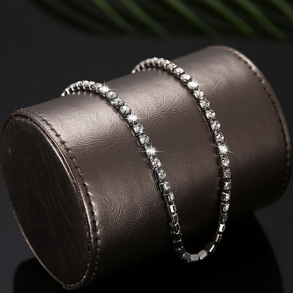 💥Crystal' Tennis Necklace + Free Bracelet