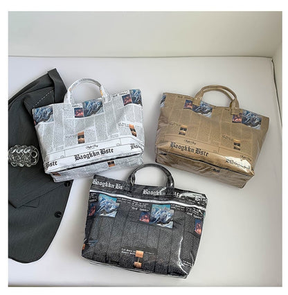 👜Designer Direct Sales👜Women's Letters Print Tote Bag⏰.