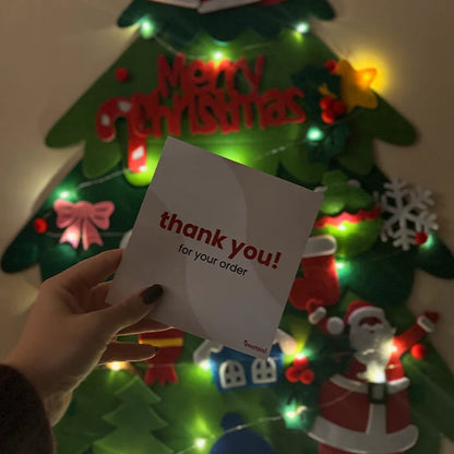 🎄Everized Interactive Felt Christmas Tree for Kids🎄