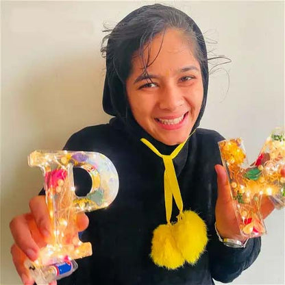 🌸 Flowers Resin Night Light