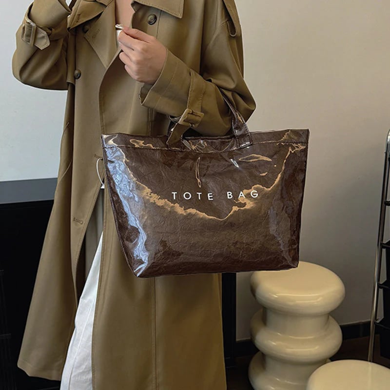 🔥 Last Day 49% OFF - 👜Designer Direct Sales👜Women's Letters Print Tote Bag⏰.