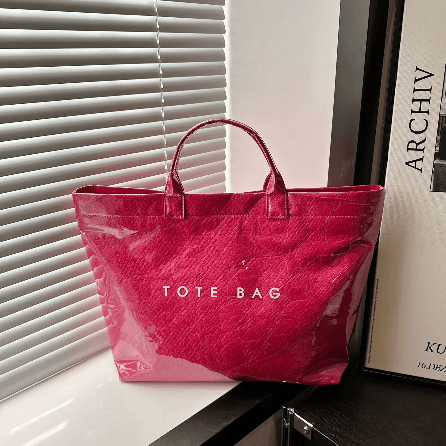 🔥 Last Day 49% OFF - 👜Designer Direct Sales👜Women's Letters Print Tote Bag⏰.