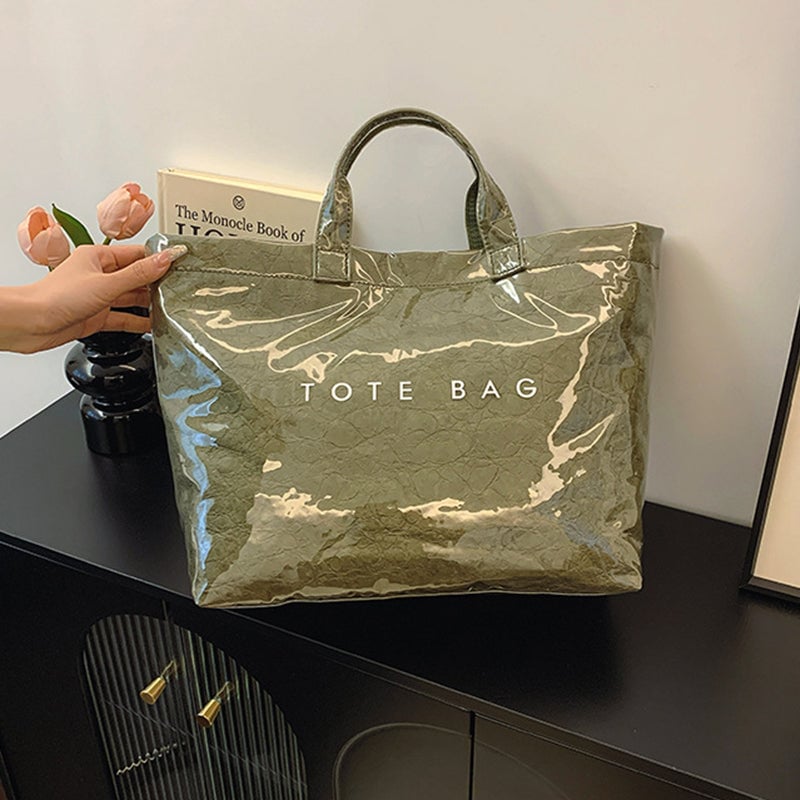 🔥 Last Day 49% OFF - 👜Designer Direct Sales👜Women's Letters Print Tote Bag⏰.