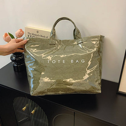 🔥 Last Day 49% OFF - 👜Designer Direct Sales👜Women's Letters Print Tote Bag⏰.