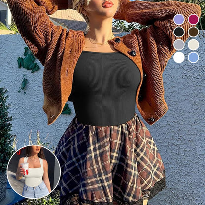 ✨🔥Sleeveless Tummy Control Tank Tops Bodysuits