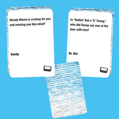 90s & 00s Music Game Cards | Lyrics Pop Quiz Pop Quiz 90s & 2000s Edition Music Trivia Game🎤