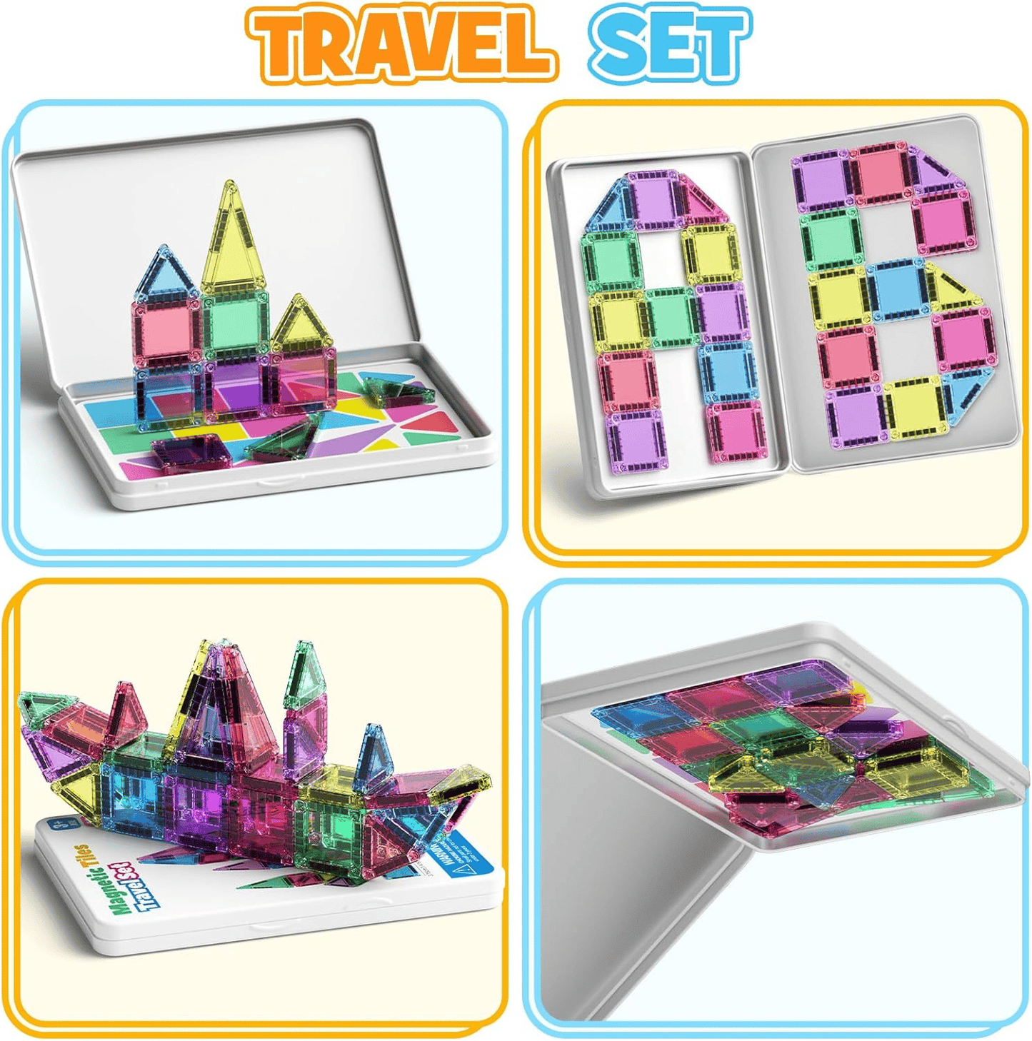 Children's Magnetic Building Blocks – STEM Educational Toys