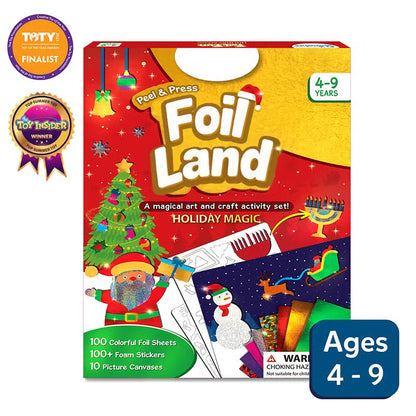 🏆Flash Sale⚡ 50K+ SOLD!💥Foil Art & Craft Activity 🤲💓No Mess Art Kit