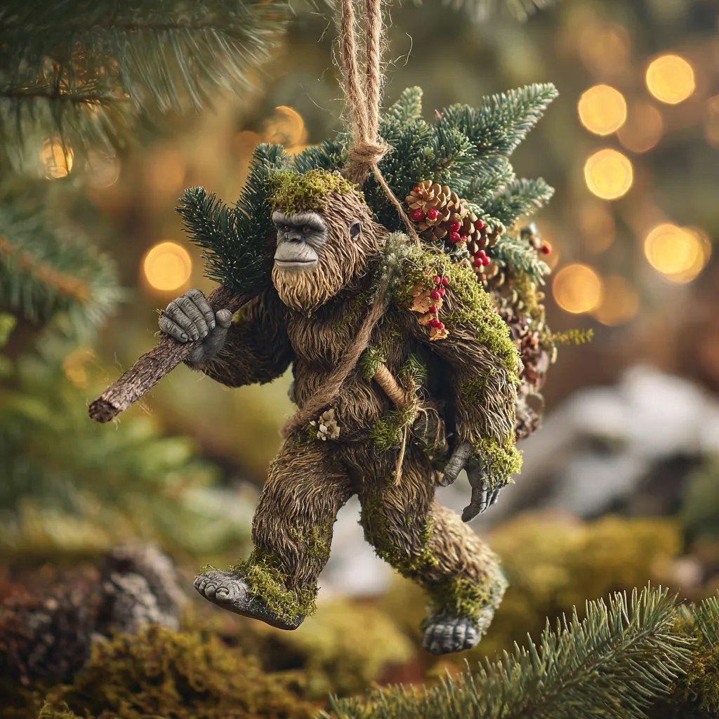 👣2026 Wildlife Wonders Collection™  Bigfoot Ornament🌟