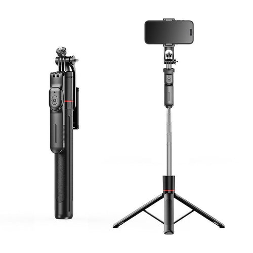 📹📱2-in-1 Tripod & Selfie Stick - Master Every Move.