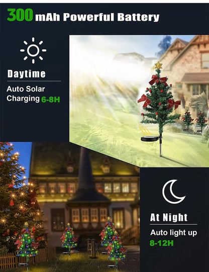 🔥Last Day 49% OFF -🎄Solar Christmas Trees Lights