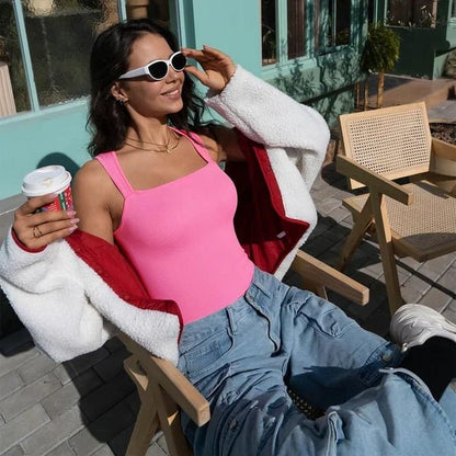 ✨🔥Sleeveless Tummy Control Tank Tops Bodysuits