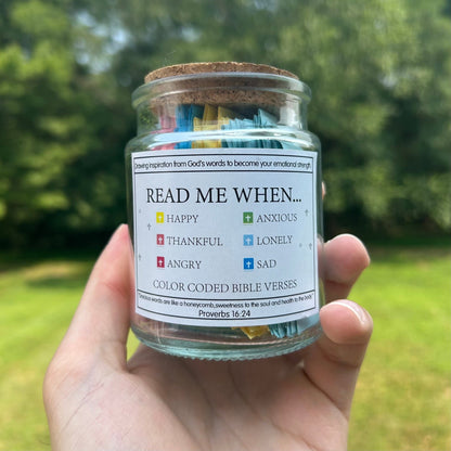 🔥Limited Time Discount🎁 ✝️Handmade Wooden Bible Verses Box - Daily Bible Verses (🎁 A Reminder of God's Words💖)