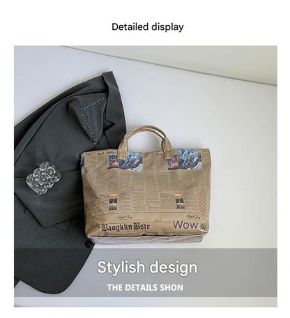 👜Designer Direct Sales👜Women's Letters Print Tote Bag⏰.