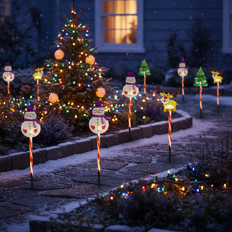 🎄🎁6-pack of moving Christmas lights