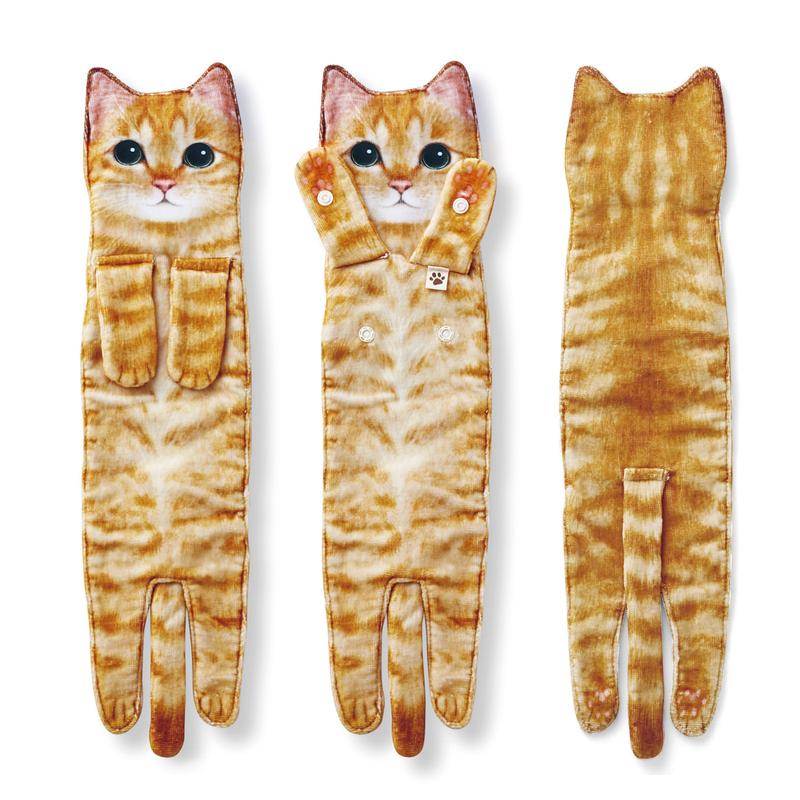 🎁 Early Christmas Sale — 🎅 Funny Cat Hand Towels