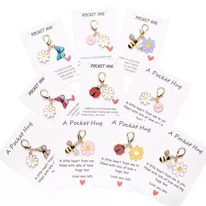 ✨Crafted by Hand-20 Sets Hug Favors(🦋Butterfly. Ladybird. Flower. Bee)